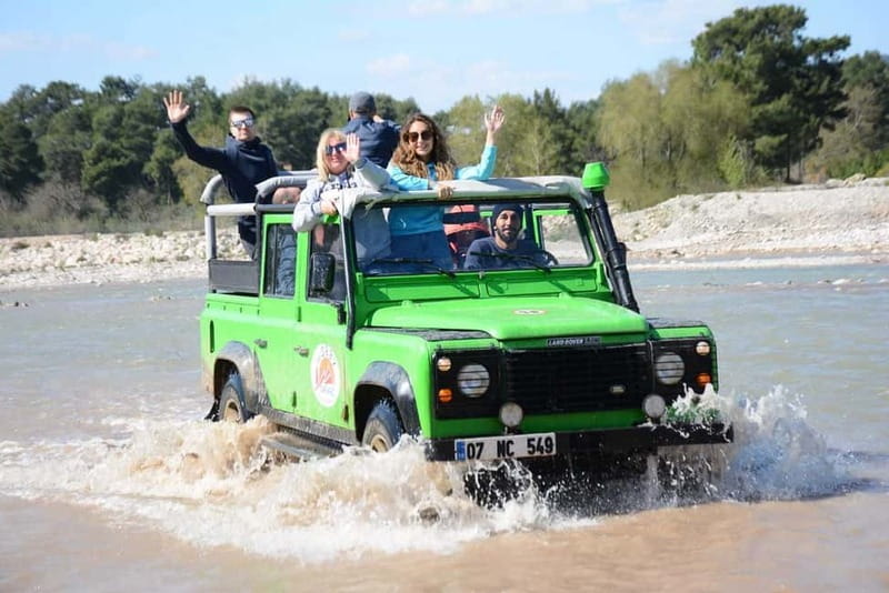 Antalya: Taurus Mountains Waterfalls Jeep Safari w/Lunch - What the jeep ride is really like