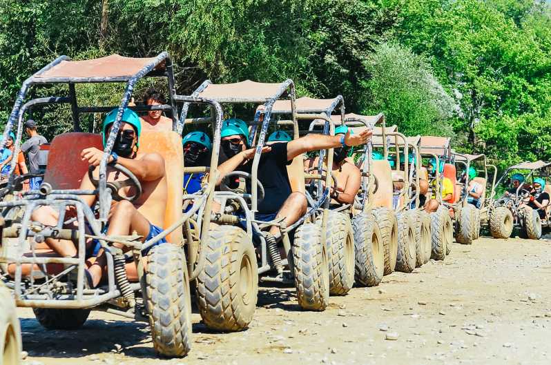 Antalya: Ziplining, Rafting, Jeep Tour & Quad Safari w/Lunch - The rafting run: 14 kilometers and 10 rapid sections
