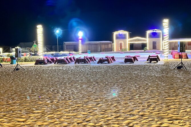 Arabian Desert Safari Abu Dhabi: 6Hour Tour with BBQ & Live Shows - A buffet BBQ under the desert sky