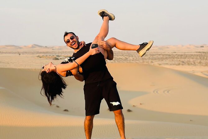Arabian Desert Safari Abu Dhabi: 6Hour Tour with BBQ & Live Shows - The Land Cruiser ride across the dunes