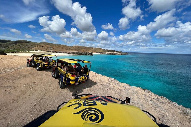 Aruba Natural Pool and Indian Cave Rugged Jeep Safari - Conchi Natural Pool: beautiful, rough, and slippery