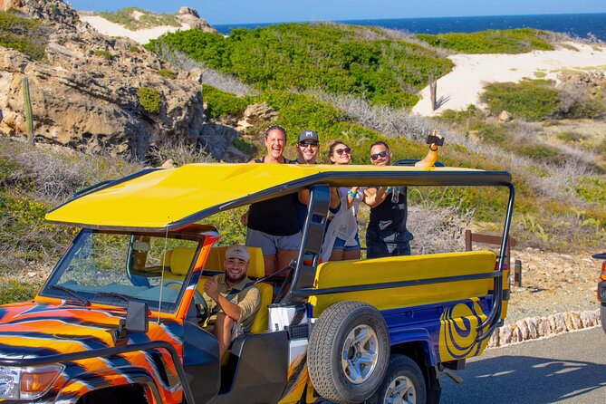 Aruba Natural Pool and Indian Cave Rugged Jeep Safari - Coast, beaches, and extra stops along the route
