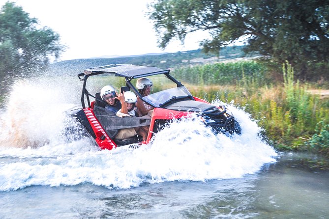 ATV Quad Safari Tour with Picnic & Swimming from Split - Riding rocky trails, roads, and river paths