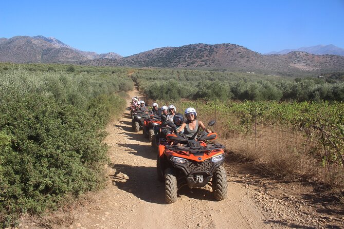 Bali Rethymno Panormo half day quad safari adventure - The route: gravel, village lanes, and mountain views