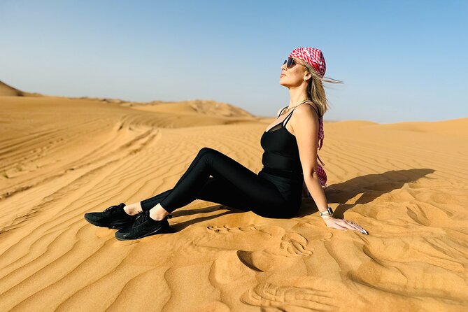 Best Dubai Desert Safari with Buffet Dinner,Sand Boarding & Shows - The camp: camel rides, henna, and local-style touches