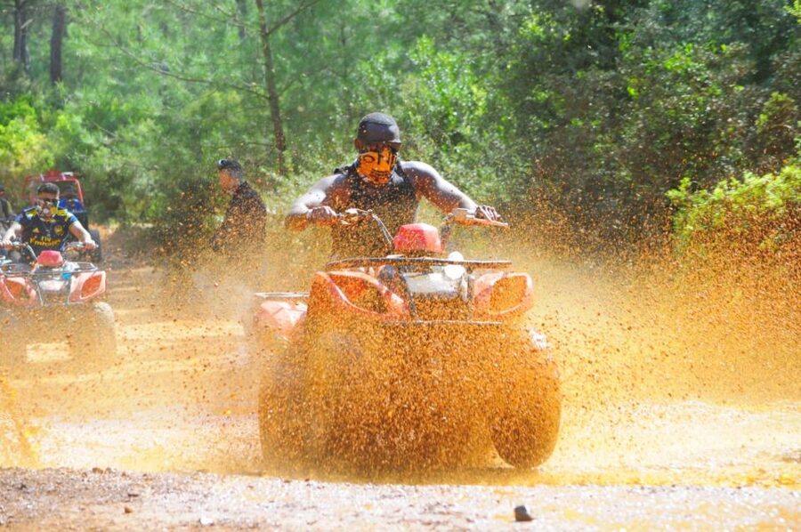 Bodrum: Off-Road Quad Safari with Hotel Pickup - The safety briefing and first test ride