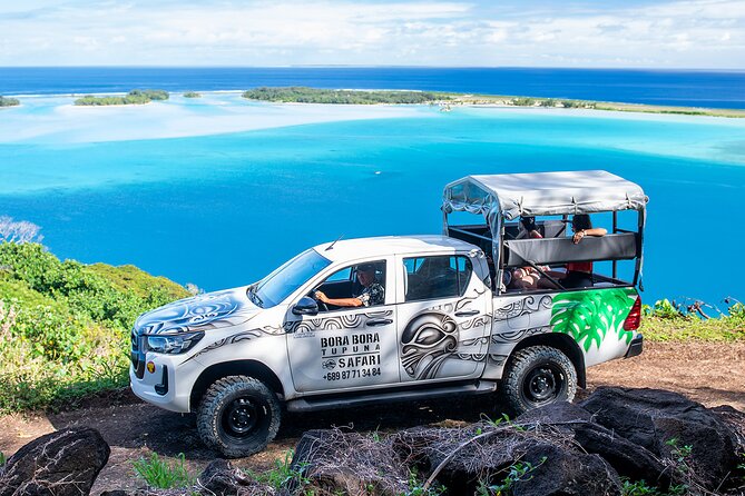 Bora Bora Half Day 4X4 Island Safari Tours - Mount Popoti: the big panoramic payoff