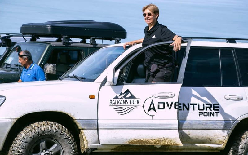Bovilla Lake & Mount Gamti Expedition by 4x4 Safari car - Reaching Bovilla Lake and its hilltop view