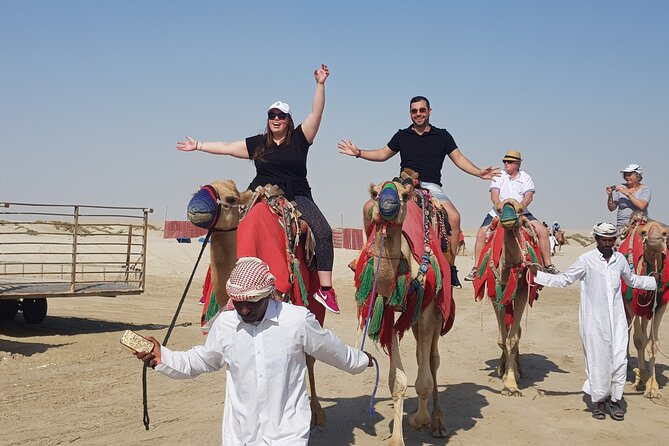 Camel Safari in Desert with Pickup and Drop off in Doha - Falcon photos and cultural context