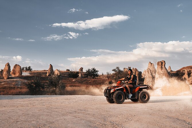 Cappadocia ATV Safari: Explore Valleys by Day or Sunset Glow - Is the riding difficult?