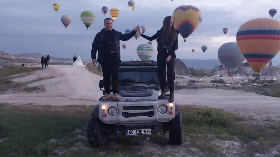 Cappadocia atv safari tour - Riding through White Valley