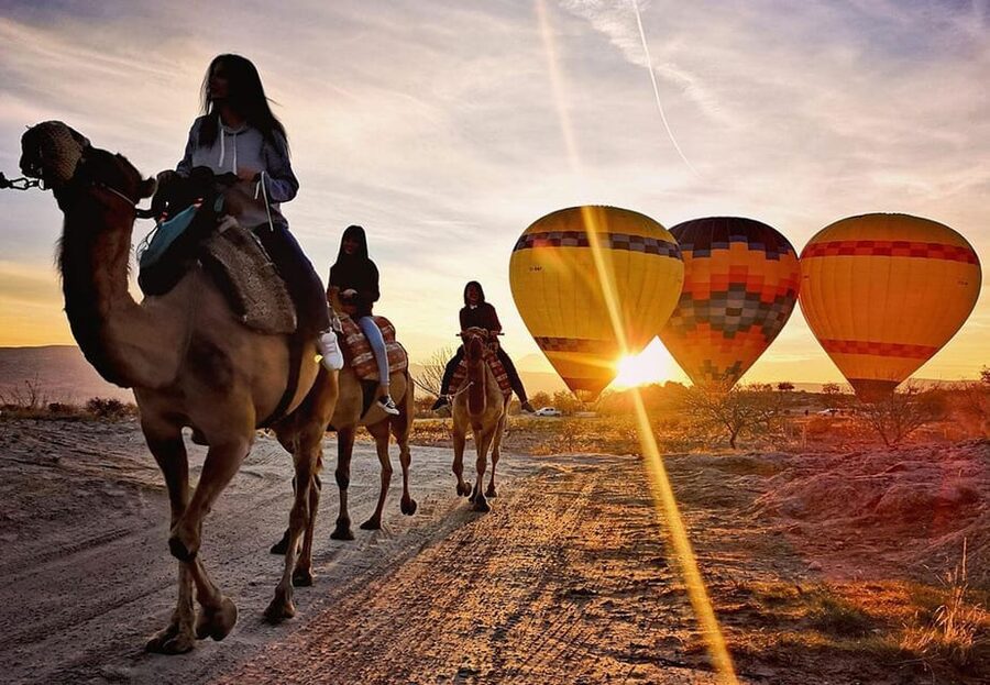 Cappadocia: Camel Safari - What the scenery feels like from camel height