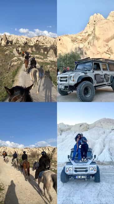 Cappadocia: Horse Riding Tour with Free Jeep Safari Combo - Moving to horseback in Avanos