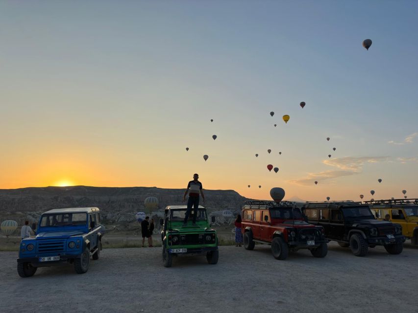 Cappadocia: Jeep Safari with Mini Underground City - The sunrise Göreme route