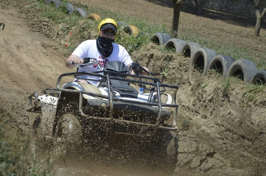 City of Side: Quad Bike Safari in the Taurus Mountains - The pace, group flow, and waiting time