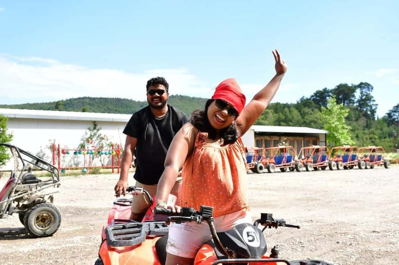 City of Side: Quad Safari Off-road with Transfer - The 20-minute summer swimming break