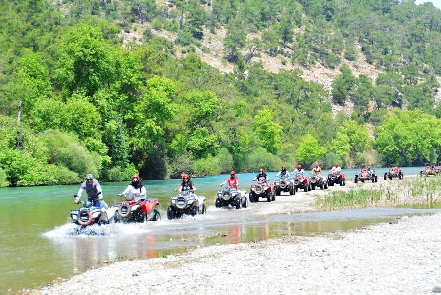 City of Side: Quad Safari Tour - The second 10 km and the faster return