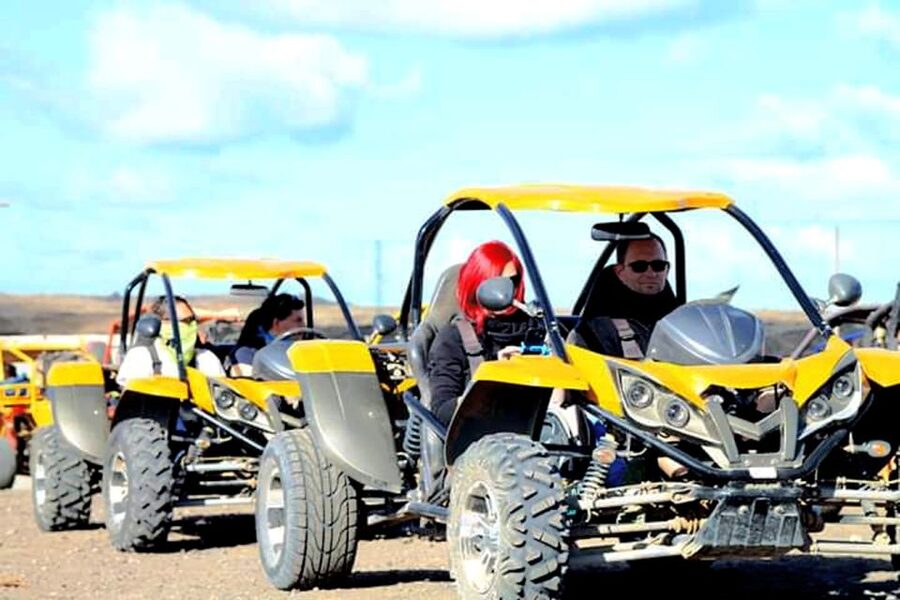 Costa Calma: Buggy Safari - What to wear when dust is part of the deal