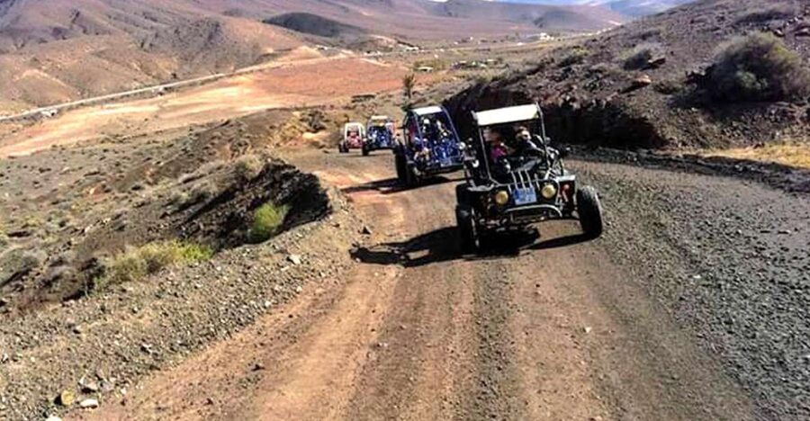 Costa Calma: Buggy Safari - Off-road riding through dry hills and riverbeds