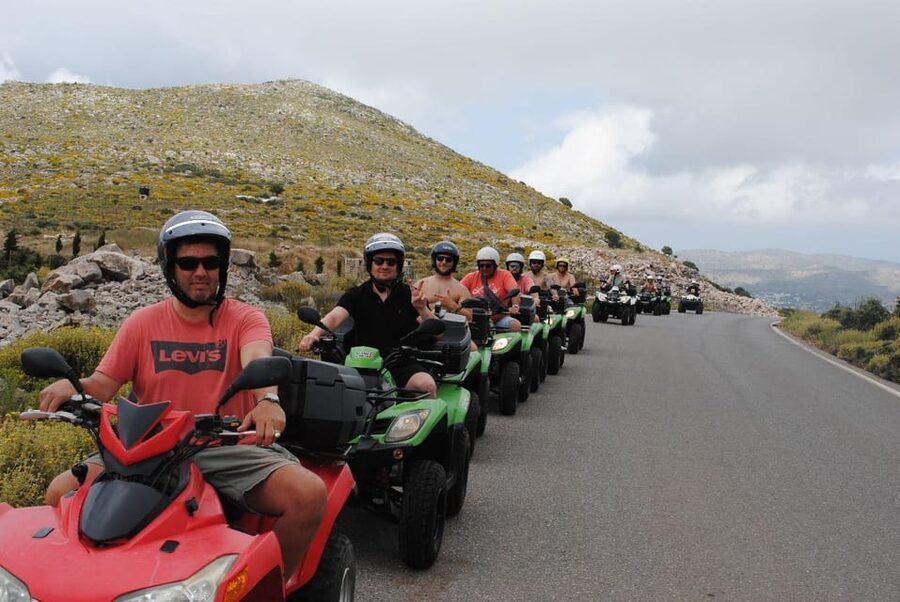 Crete: Off-Road Quad Safari Evening Tour with Hotel Transfer - Sissi, a village stop with a coastal feel