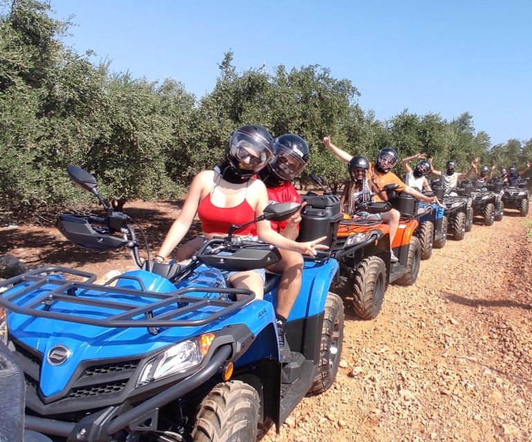 Crete: Off-Road Quad Safari with Lunch/Dinner - Following the coast through Milatos and Sissi