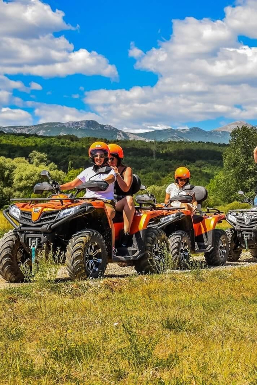 Crete: Quad Safari with Lunch and Swimming in Malia - Pachaligo forest: games beneath the trees