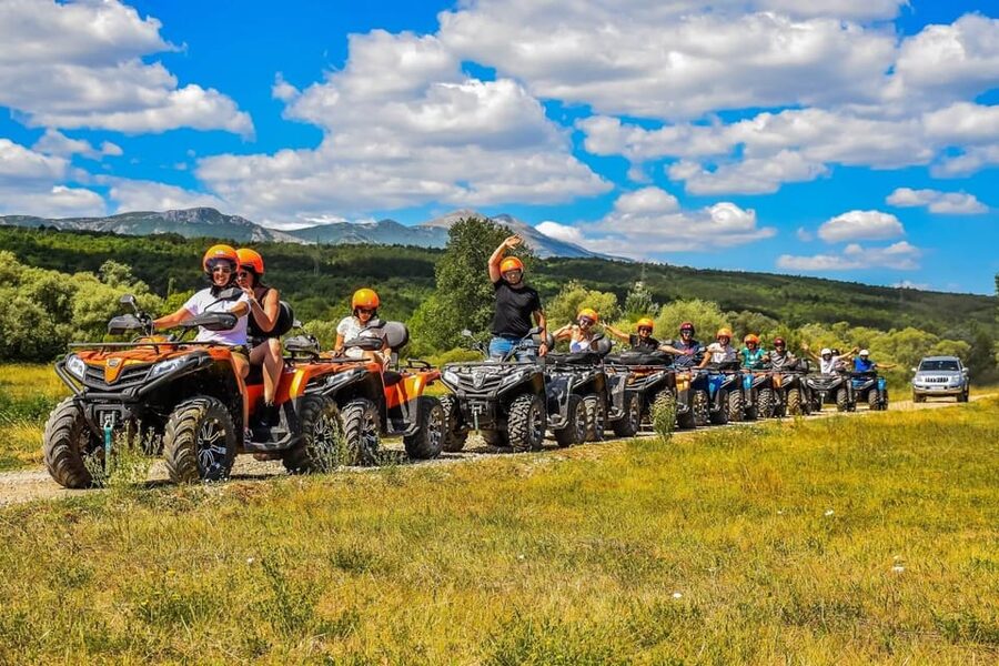 Crete: Quad Safari with Lunch and Swimming in Malia - Lunch at a traditional tavern