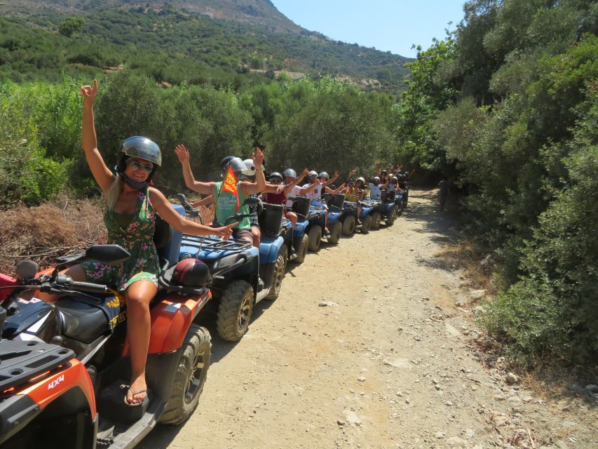 Crete: Quad Safari with Monastery, Malia Palace and Lunch - How olive oil is made at Vasilakis Estate