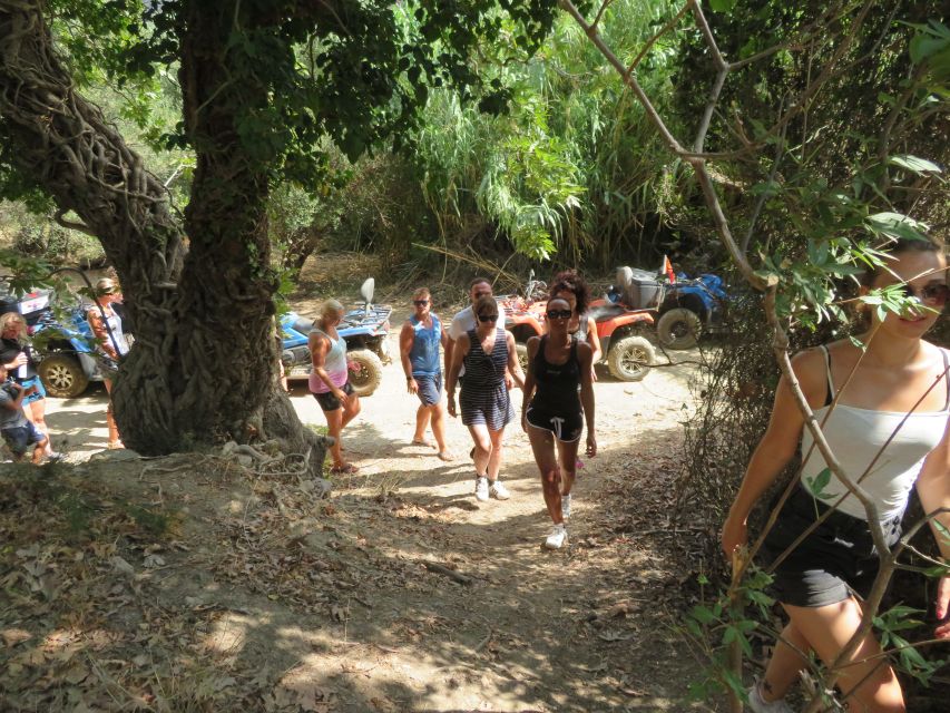Crete: Quad Safari with Monastery, Malia Palace and Lunch - The final ride and swimming at Potamos Beach