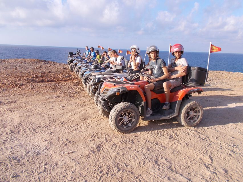 Crete: Quad Safari with Monastery, Malia Palace and Lunch - Passing Malia Palace before the rougher roads