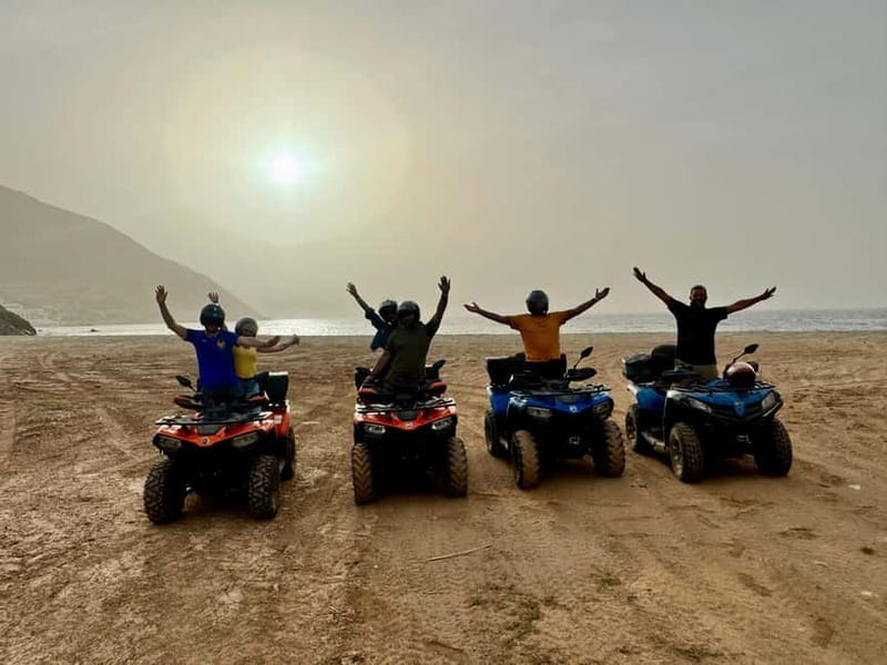 Crete: Quad Safari with Traditional Hidden Villages & Nature - Starting in Agia Pelagia with a real practice session