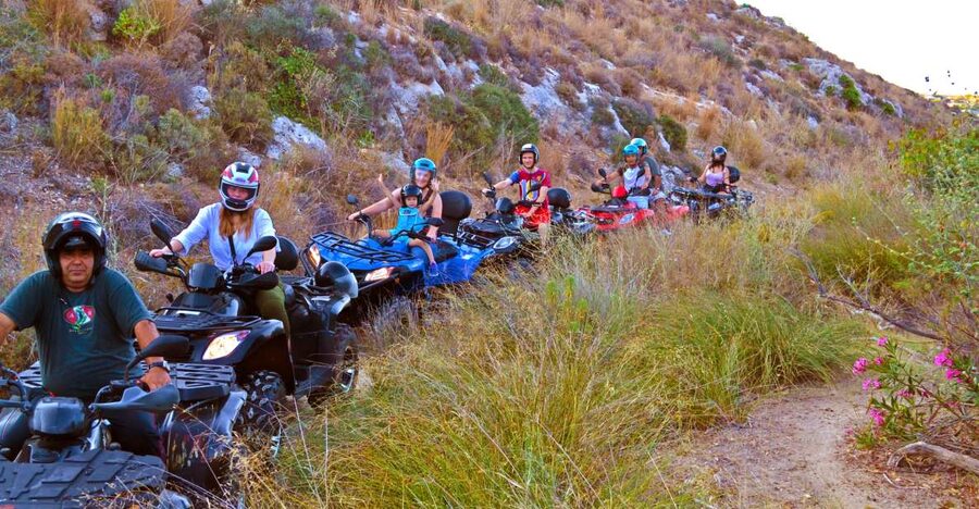 Crete : Safari Tour Heraklion with Quad,Jeep,Buggy and Lunch - Climbing above Heraklion for wide views