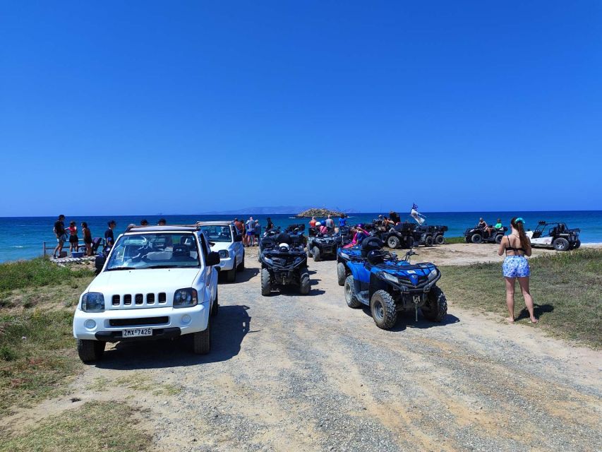 Crete : Safari Tour Heraklion with Quad,Jeep,Buggy and Lunch - Starting in Karteros: briefing first, engines later
