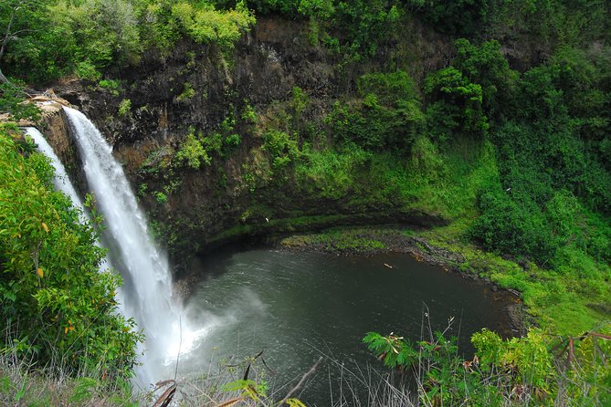 Crossing Over Tahiti Island Safari 4x4 - Waterfalls, streams, and a cold swim