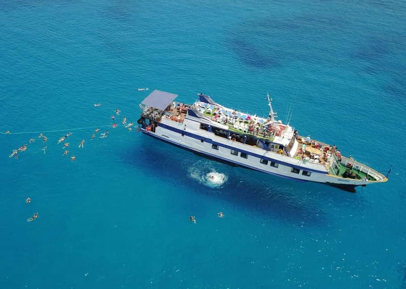 Cyprus: Odyssey Boat Safari from Larnaca to Protaras - Cape Pyla, red cliffs, and coastal caves