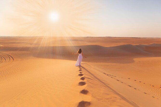 Desert Safari Abu Dhabi w/ Sand Boarding, Camel Ride & BBQ Dinner - Key points to know before you book