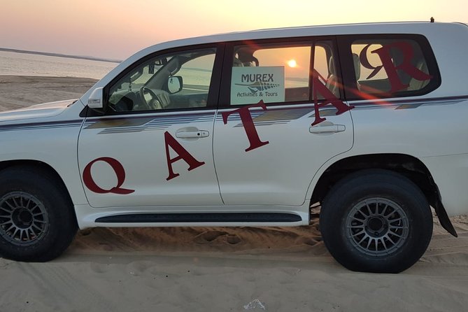 Desert Safari Adventure 4 hours from Doha with Pickup - Sandboarding on the Dunes