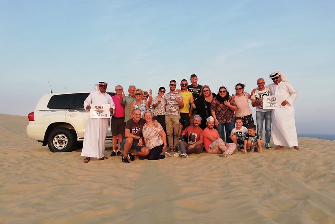 Desert Safari Adventure 4 hours from Doha with Pickup - Camels, Falcons, and Quad Bikes