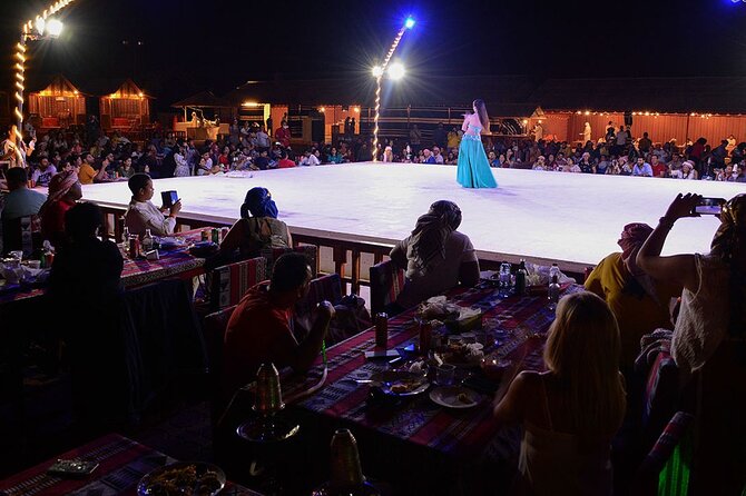 Desert Safari, City Tour & Dhow Cruise in Marina Enjoy In Dubai - The Marina dhow cruise after dark