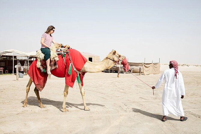 Desert Safari Combo: Camel Ride, Sandboarding & Inland Sea Visit - The inland sea near the Saudi border