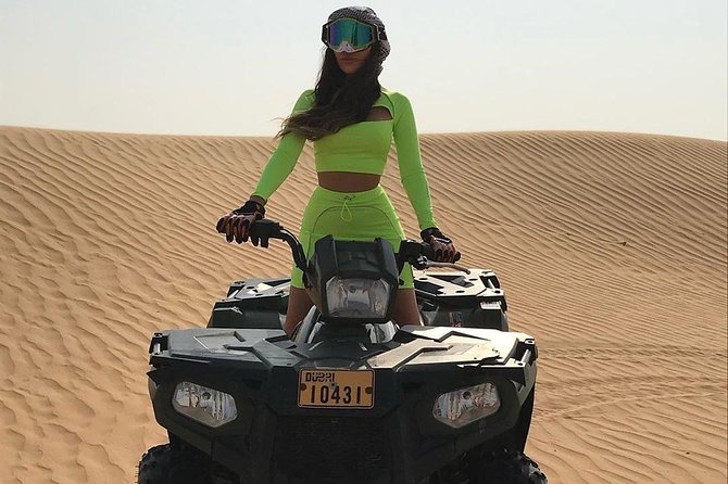 Desert Safari Dubai (PREMIUM VIP) - A short camel ride and traditional dress