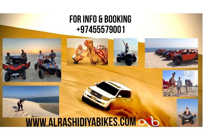 Desert Safari Dune Bashing Camel Ride Sand Surfing Atv or Buggy - Quick points to know before booking