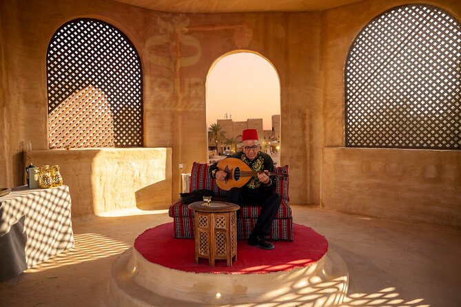 Desert Safari: Luxury Fortress Dinner, Camel Ride & Dune Bashing - Dinner: a generous buffet with a mixed scorecard