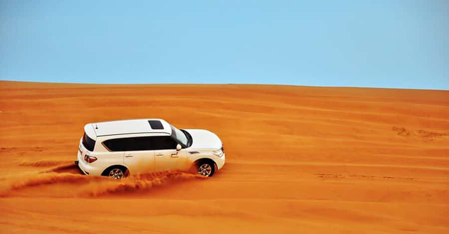 Desert Safari - Private 4WD car - The red dunes are the real reason to go