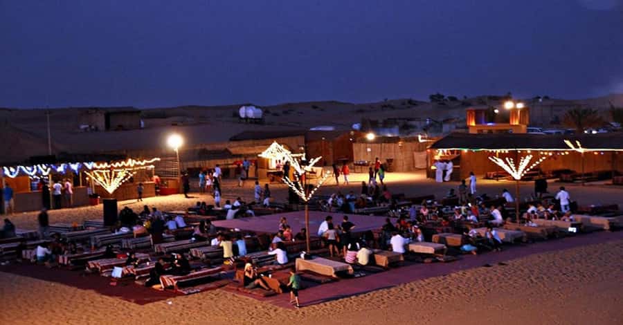 Desert Safari - Private 4WD car - Tanura, belly dance, and the sound of the camp