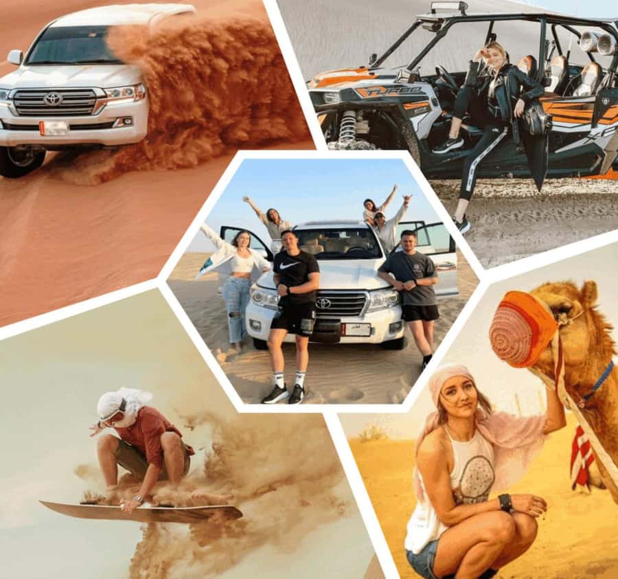 Desert Safari, Quad Bike, Camel Ride, Falcon & Sandboarding - Key points to know before you book