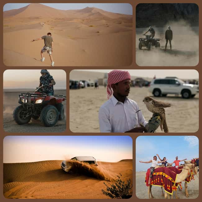 Desert Safari, QuadBike,Dune buggy, Sandboarding & CamelRide - Leaving Doha for Qatar’s open desert