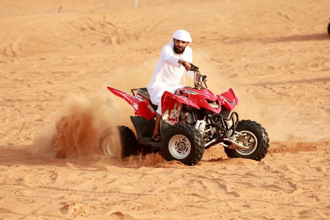 Desert Safari With BBQ Dinner, Quad Ride And And Sand-boarding - A photo stop above the red dunes