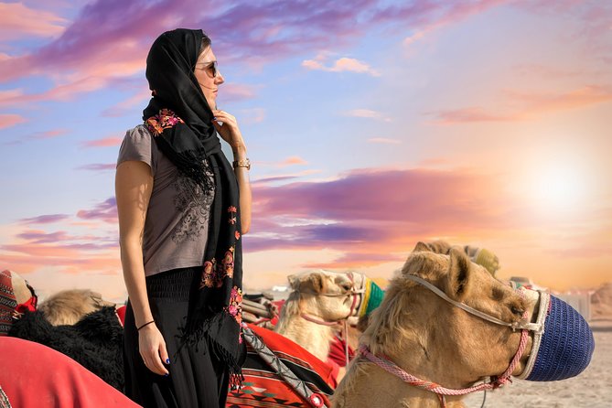 Desert Safari with Camel Ride, Sand Boarding & Inland Sea Tour in Doha - From Doha to the southern dunes