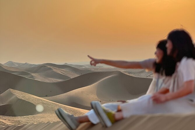 Desert Safari with Dune Bashing and Camel Ride plus Sand Boarding - The ride from Abu Dhabi to Al Khatim